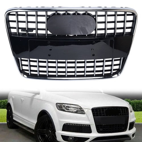 For Audi Q7 SQ7 2005-2015 Sport Style Front Bumper Radiator Grill Grille
