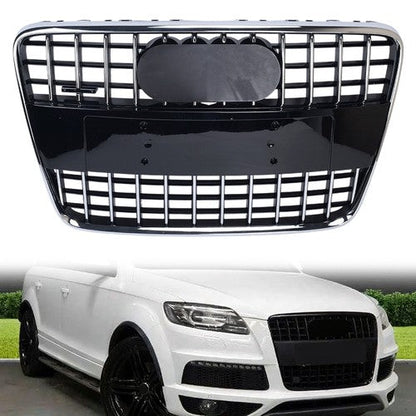For Audi Q7 SQ7 2005-2015 Sport Style Front Bumper Radiator Grill Grille