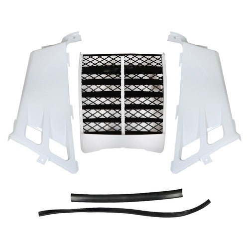 For Yamaha Banshee 350 1987-2005 2006 Gas Tank Side Cover Grill Plastic White
