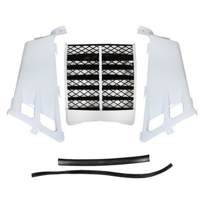 For Yamaha Banshee 350 1987-2005 2006 Gas Tank Side Cover Grill Plastic White