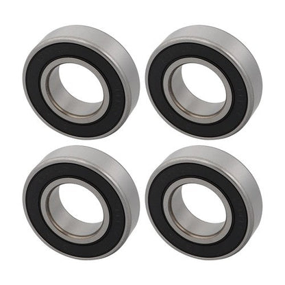 1641-2RS Ball Bearing 1" x 2" x 9/16 Rubber Sealed (Qty 4)