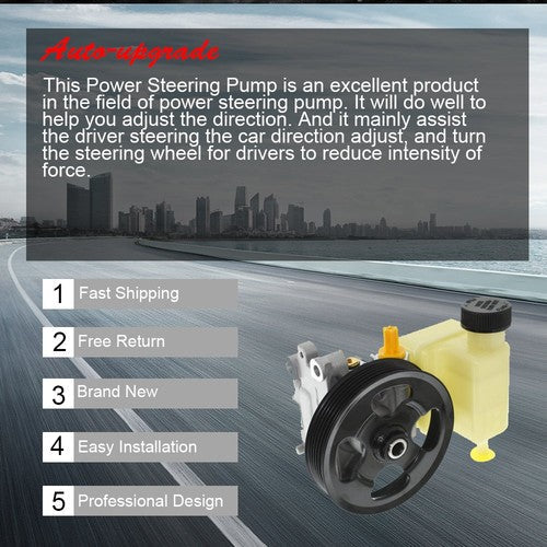 Power Steering Pump For Mazda Speed 6 2006 2007 2.3L GP9A32600 GP9A32650