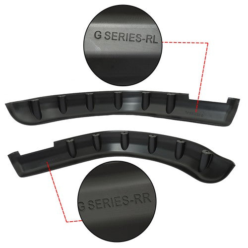 Golf Cart Fender Flares With Hardware For Yamaha G14 G16 G19 G20 G22 Models