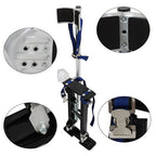 18"-30" Stilt Aluminum Alloy Stilts Adjustable Drywall Stilt Painting Tool Black