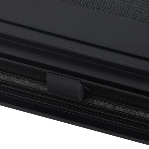 Black 36 “ Width × 15 ” Height RV Window Horizontal Sliding Window w/ Trim Ring