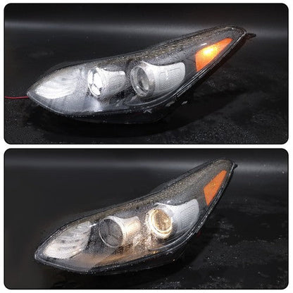 1Pair Headlights Assembly Set For Kia Sportage 2017-2022 Clear Halogen w/LED DRL