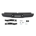 Steel Complete Rear Steel Step Bumper Assembly New For Toyota Tacoma 1995-2004