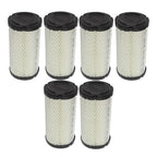 6Pcs Air Filter for Kubota BX Series D722 RTV500 RTV900 KTV900 D662 D782 D902