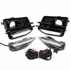 DRL LED Turn Signal Lamps Fog Lights w/wiring 6pcs for 2014-2017 for Infiniti Q50