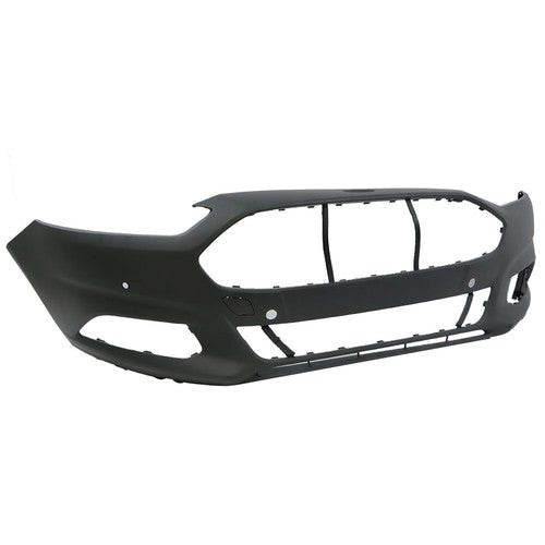 Grille + Front Bumper Combo Plastic Primered For 2013 2014 2015 2016 Ford Fusion