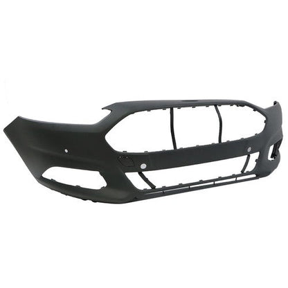 Grille + Front Bumper Combo Plastic Primered For 2013 2014 2015 2016 Ford Fusion