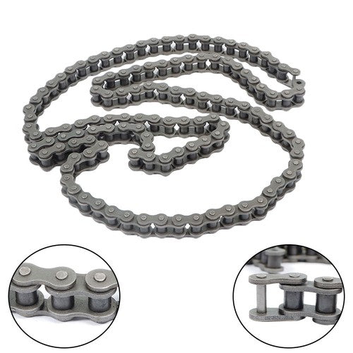 #80H Heavy Duty Roller Chain × 10 Feet With 1 Connector New