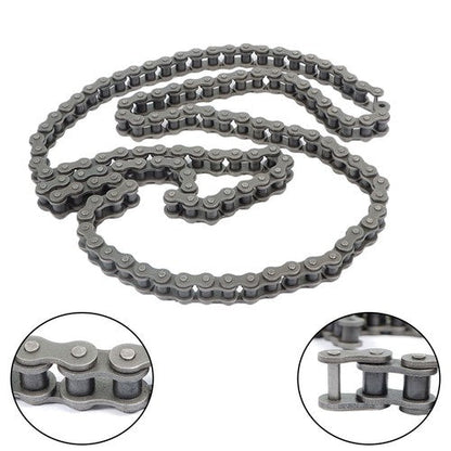 #80H Heavy Duty Roller Chain × 10 Feet With 1 Connector New