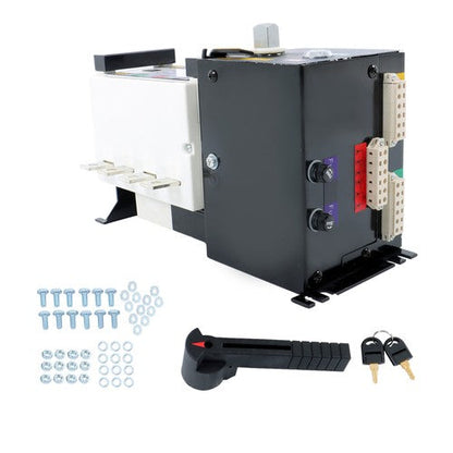 1PC ATS 160A 4 Poles 110V 220V Grid to AC Generator Automatic Transfer Switch