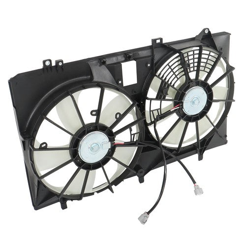 Radiator Condenser Cooling Fan Assembly For Toyota Sienna Lexus RX350 2011-2016