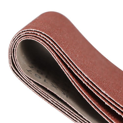 5PCS 6x48 in Sanding Belts 80 NEW Grit Belt Sander Sandpaper aluminum oxide