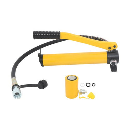 10T Mini Hydraulic Cylinder Jack Porta Power Ram 2" Stroke For Machinery