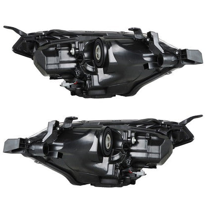 Halogen Front Headlight Lamps Chrome For Toyota Corolla 2014-16 Left+Right Side