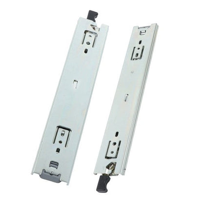 Heavy Duty 12 Inch Drawer Slides, 1 Pair, 150 lb Load Capacity, Side Mount