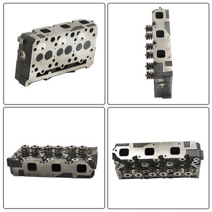 For Kubota D1703 Engine Bobcat 238 325 328 Excavator Cylinder Head + Full Gasket