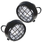 2× Headlights lens bulbs lights grills For Yamaha Banshee 1987-2006 Warrior 350