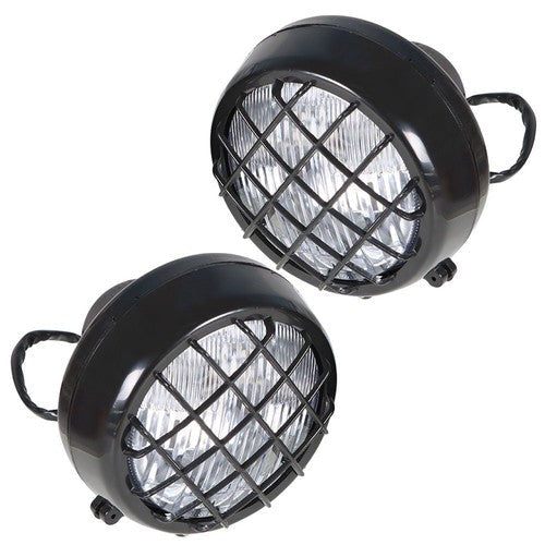2× Headlights lens bulbs lights grills For Yamaha Banshee 1987-2006 Warrior 350