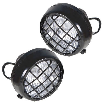 2× Headlights lens bulbs lights grills For Yamaha Banshee 1987-2006 Warrior 350