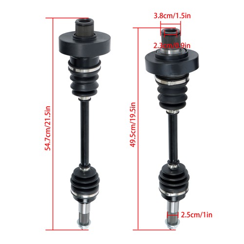 ATV For Yamaha Grizzly 660 YFM660 03-08 CV Axles Drive Shaft Rear Left and Right