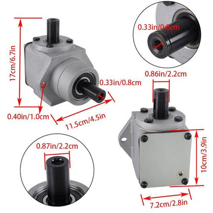 Front Mount Mower 390024 Deck Gearbox Fit For Grasshopper Right Angle CCW