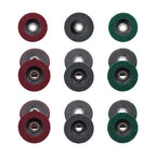 Flap Wheels Set 180# 320# 600# 5 Pcs of each Scour Flap Disc 15 Pcs 4.5 Inch
