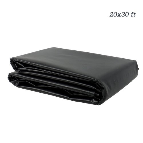 Pond Liner 20x30 FT 20mil Fish Pond Liner Flexible Garden Pond Liners Waterproof