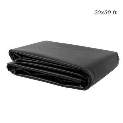 Pond Liner 20x30 FT 20mil Fish Pond Liner Flexible Garden Pond Liners Waterproof