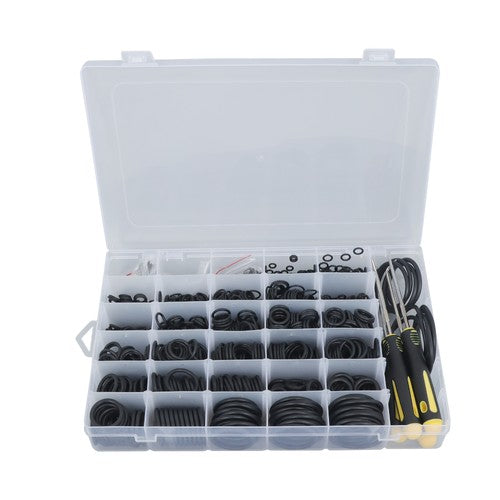 32 Size 1540 Pcs Rubber O Rings Assortment Kit with Pick and Hook Set 4mm-50mm