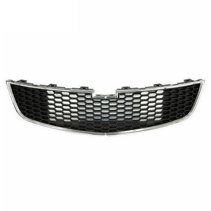 Front Upper Lower Grille Grill Black Plastic Trim For Chevrolet Cruze 2011-2014