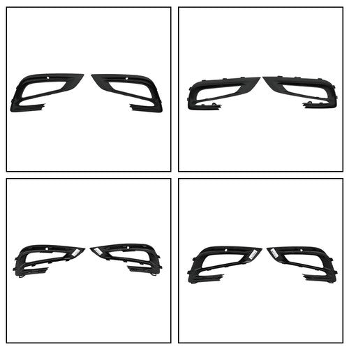 Black Plastic Front Bumper Complete With Grills For Buick Encore 2017-2022 New