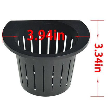 Pink Self-Watering Plant Flower Pot Wall Hanging Plastic Planter Garden 7 Pack