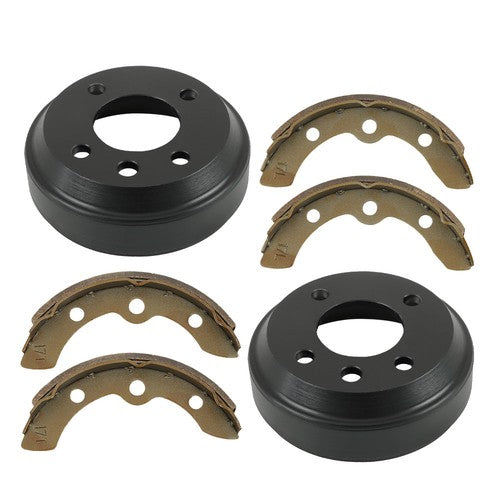 Brake Drums Shoes Kit 1982-1992 For Yamaha G1, G2, G8, G9 Gas/Electric Golf Cart