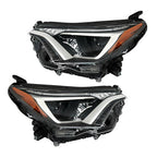 Headlights Halogen For Toyota Rav4 2016 2017 18 Tube Bar Driver+Passenger Side