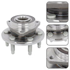 4pc Front Rear Wheel Bearing Hub Kit For Cadillac SRX 2010 2011 2012 2013-2016