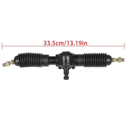 110cc Steering Wheel Assembly & Gear Rack Pinion Fit For Go Kart Quad Parts New