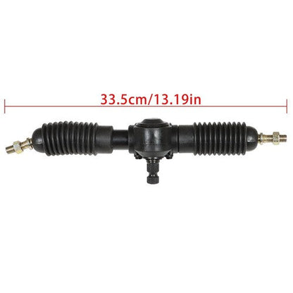 110cc Steering Wheel Assembly & Gear Rack Pinion Fit For Go Kart Quad Parts New