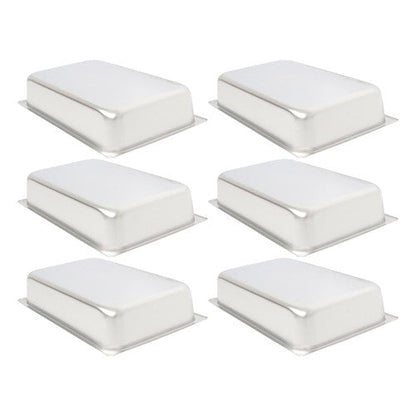 Table Pans 6 Pack 4 Inch Deep Restaurant Steam Table Pans Without Lid Full Size