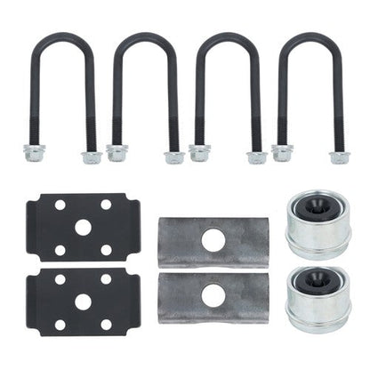 (with U-Bolt Kit) Trailer Axle 4 lug-4" Idler 58" Hub Face Fit For 2000lbs