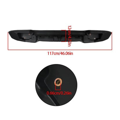 Golf Cart Rear Bumper Black For Yamaha G29 Drive & Drive2 07-16 JW1-K7540-00