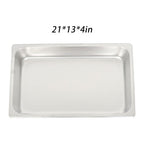 Table Pans 6 Pack 4 Inch Deep Restaurant Steam Table Pans Without Lid Full Size