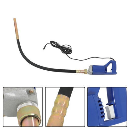US Hand Held Concrete Vibrator Electric Vibrator With 6.6 Ft Long Shaft Concrete