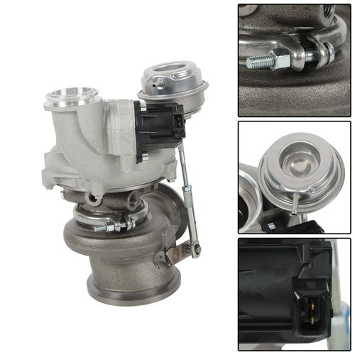 11657576985 2PCS Turbocharger for BMW 550i 650i 750i X5 X6 xDrive N63 4.4L V8
