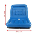 For Ford New Holland 1110 1210 1310 1510 1710 1910 CS668-8V Blue Seat
