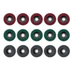 Flap Wheels Set 180# 320# 600# 5 Pcs of each Scour Flap Disc 15 Pcs 4.5 Inch