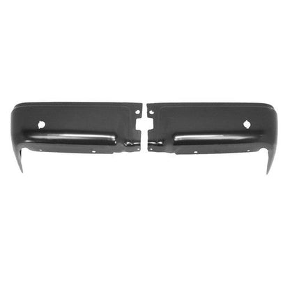 Primered Steel Rear Bumper Ends For Ford F150 2009-2014 Pair LH + RH Side